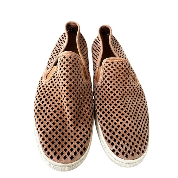 Tory Burch Jesse Suede Perforated Slip-on Sneaker Women’s 8.5 - Picture 7 of 10